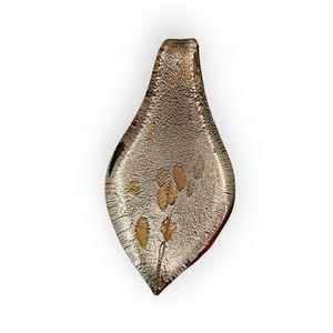 Vintage glass slide‎ for necklace